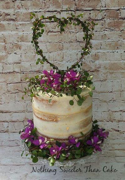 Rustic romance.. - Cake by Kylie @ Nothing Sweeter Than Cake