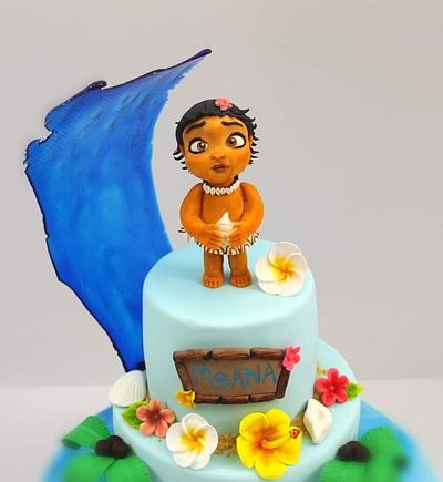 Baby Moana Cake - Cake by Shilpa Kerkar