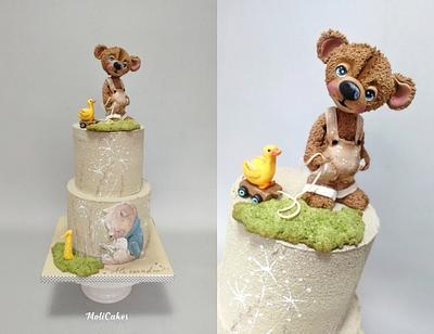 Cute bear  - Cake by MOLI Cakes