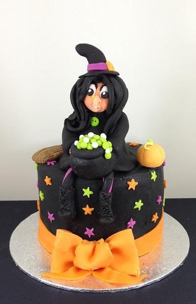Halloween Witch Cake  - Cake by Cleo C.