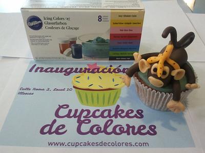 Monkey Cupcake - Cake by CupcakesDeColores