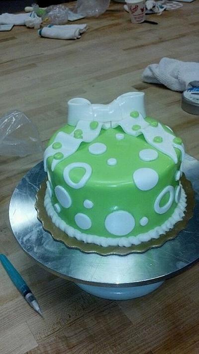 polka dots - Cake by The Divine Goody Shoppe