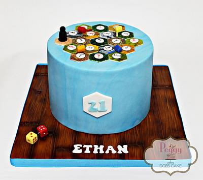 The Settlers of Catan Birthday Cake - Cake by Peggy Does Cake