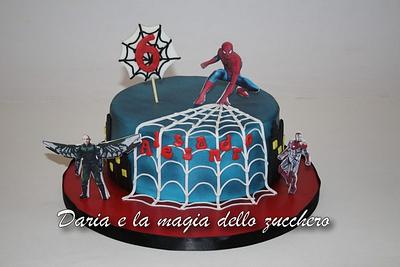 Spiderman Homecoming cake - Cake by Daria Albanese