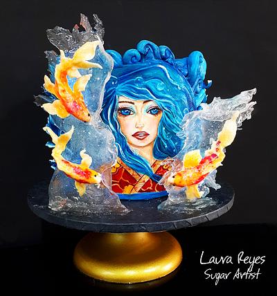Aquaria Cake - Cake by Laura Reyes