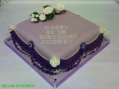 90th Birthday Madeira - Cake by Alli Dockree