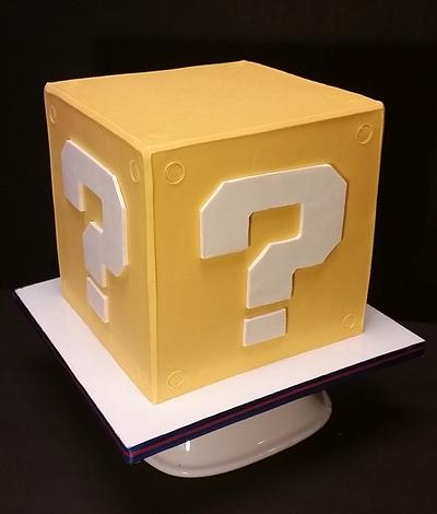Super Mario Bros Mystery Box - Cake by Terri Coleman