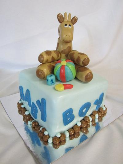 Baby Shower-Boy - Cake by ClaudiaG