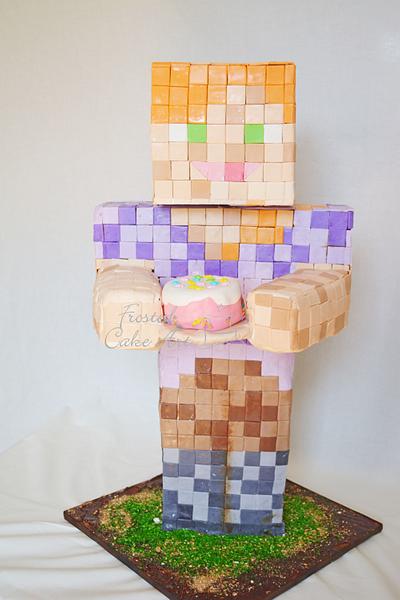 Alex from Minecraft! - Cake by Seema Acharya