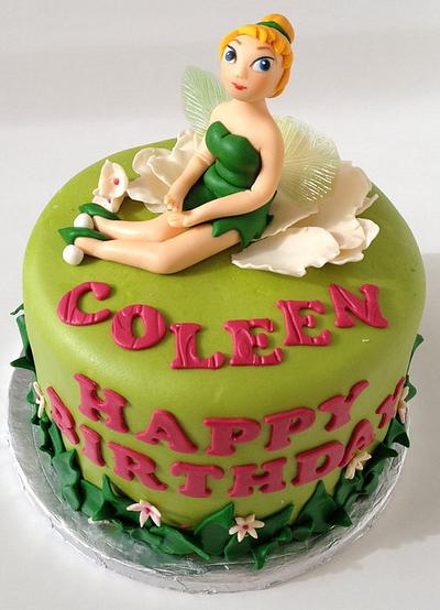 Tinkerbell cake - Cake by Neda's Cakes