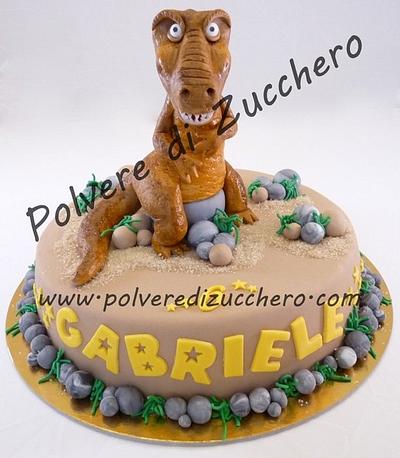 monstrous dinosaur cake - Cake by Paola