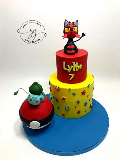 Pokemon Cake - Cake by GeoYa's cakes 