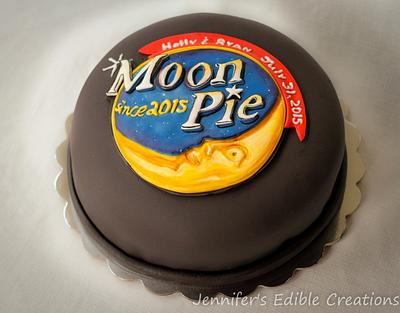 Moon Pie Cake - Cake by Jennifer's Edible Creations