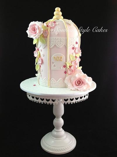 Bird Cage Cake - Cake by Southin Style Cakes
