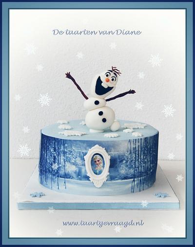 ♫  Do  you want to build a snowman!♫   - Cake by Diane75