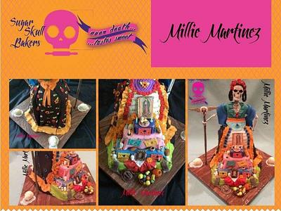 HOMAGE to Dia de los Muertos / Day Of Dead - Cake by Millie