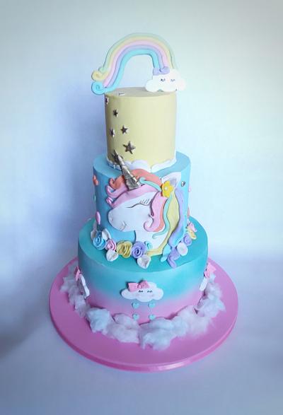 Unicorn - Cake by Dijana