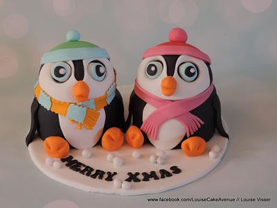 xmas penguins - Cake by Louise