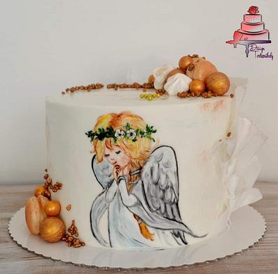 Angel Cake - Cake by Krisztina Szalaba