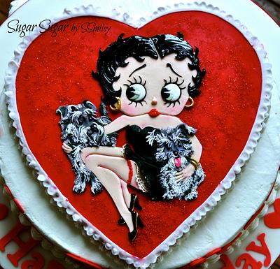 Betty Boop - Cake by Sandra Smiley