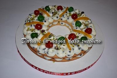 Cream tarte cassata - Cake by Daria Albanese