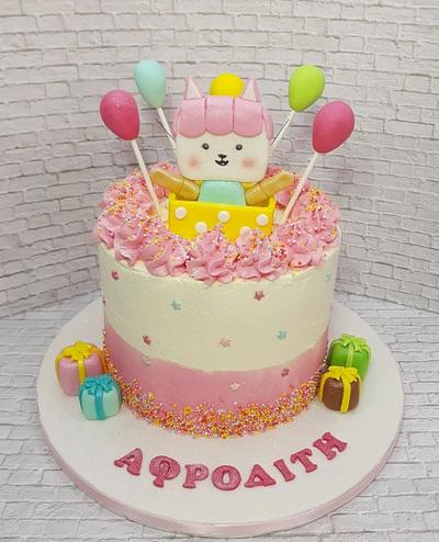 Happy cake  - Cake by Eleni Siochou 