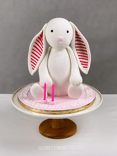 Jellycat Bunny cake - Cake by Lulu Goh