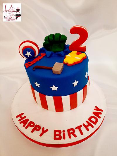 "Avengers cake" - Cake by Noha Sami