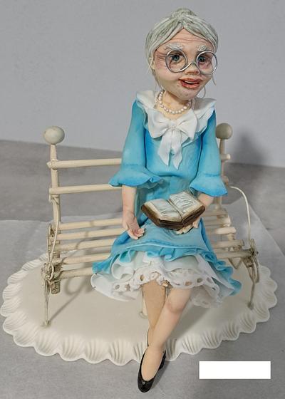 Granny fondant  - Cake by Teresa