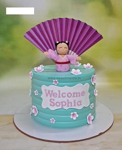 Chinese Dance theme cake - Cake by Sweet Mantra Homemade Customized Cakes Pune