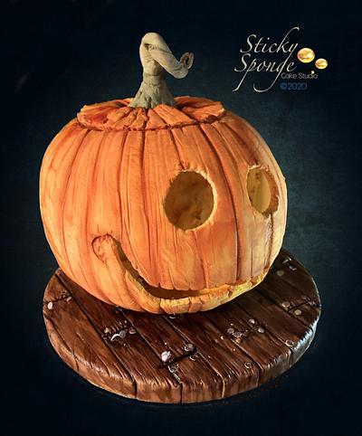 Pumpkin Cake - Cake by Sticky Sponge Cake Studio