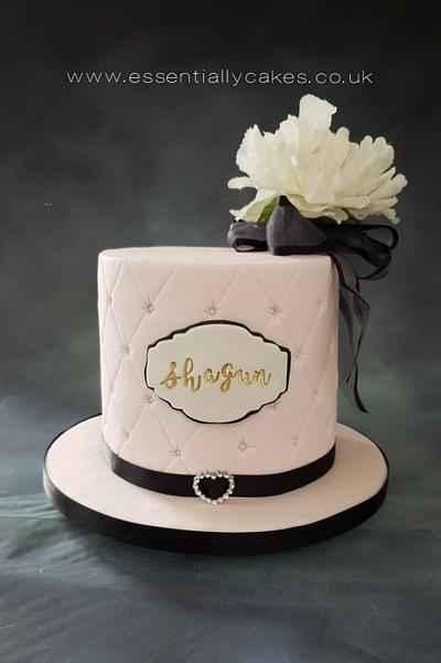Pink elegance - Cake by Essentially Cakes