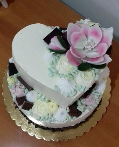 Birthday cake  - Cake by Ellyys
