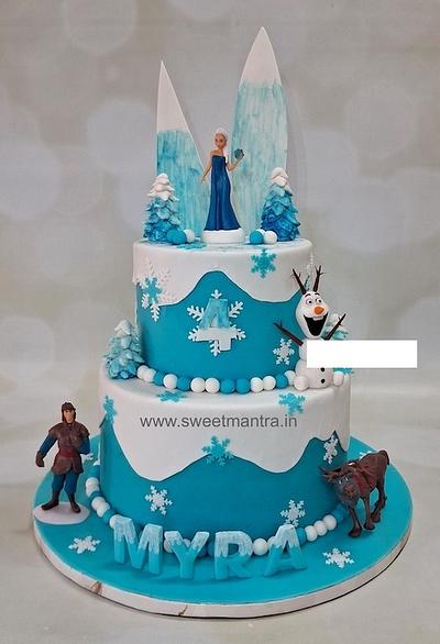 Frozen Chocolate cake - Cake by Sweet Mantra Homemade Customized Cakes Pune