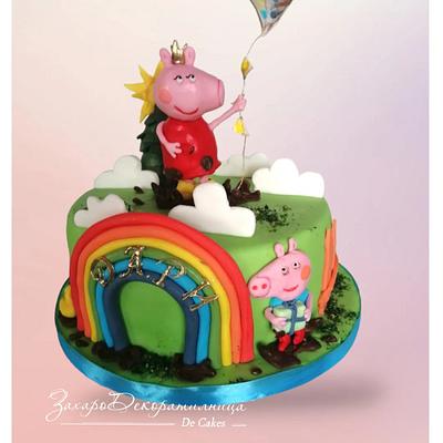 "Pepa pig" - Cake by Desislavako