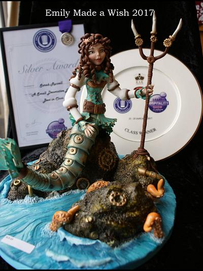 Steampunk Mermaid - Cake by Emilyrose