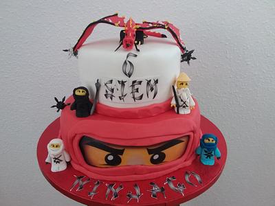 Ninjago  - Cake by Tineke