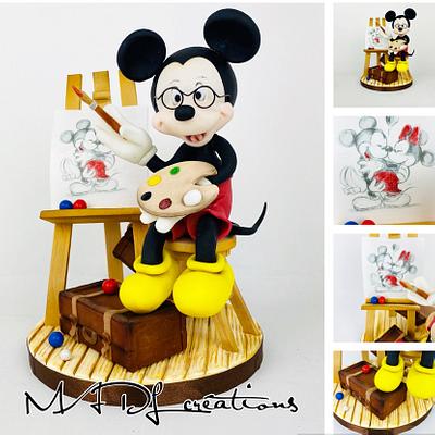 Topper Mickey  - Cake by Cindy Sauvage 
