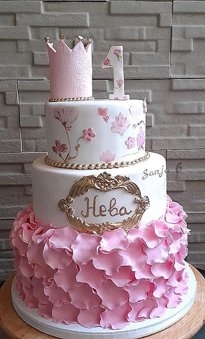 princesses first birthday - Cake by Sanja 