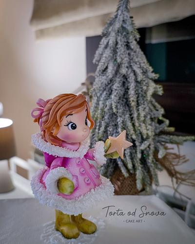 A girl with a star  - Cake by Torta Od Snova
