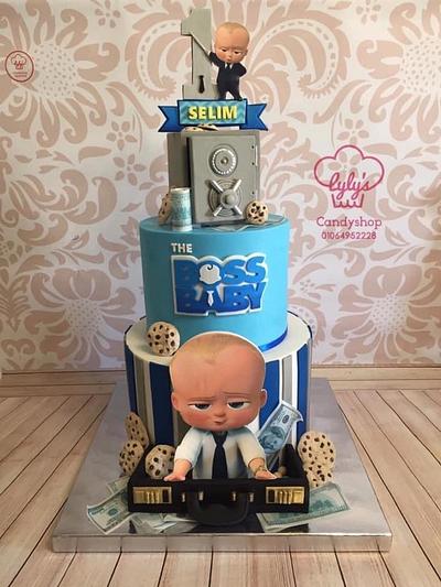 Boss Baby First Birthday 💙 - Cake by Maaly
