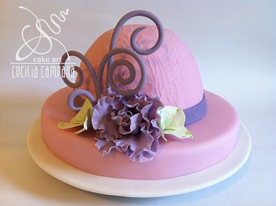 Nina rose hat - Cake by Cecilia Campana