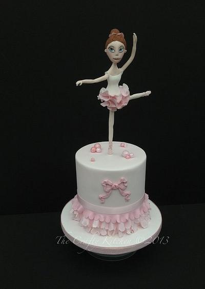 Pretty Ballerina - Cake by The Crafty Kitchen - Sarah Garland
