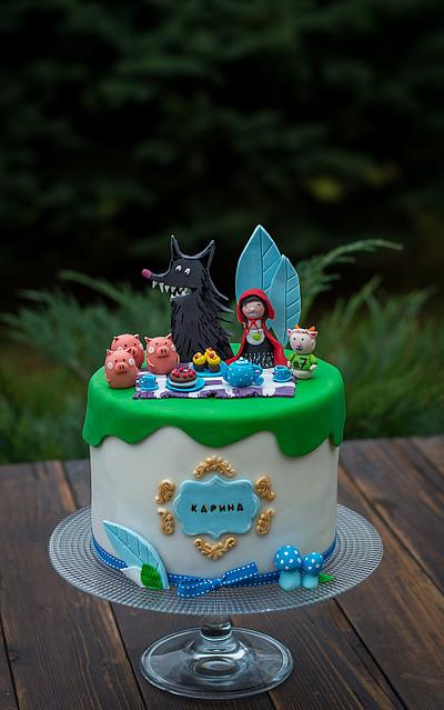 Not so bad ''Big bad wolf'' - Cake by Pavlina Govedarova
