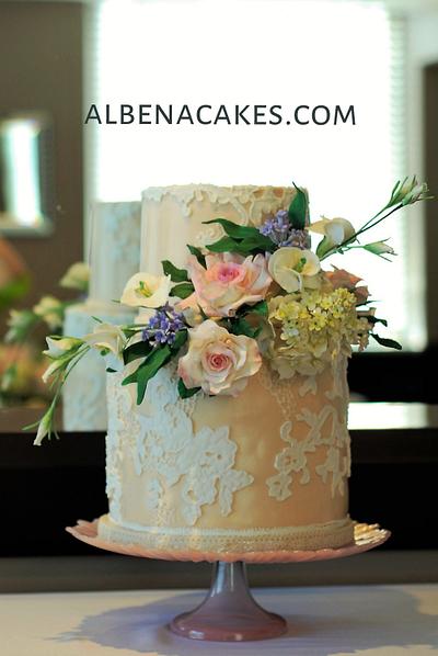 Romantic Wedding Cake - Cake by Albena