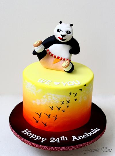 Kung Fu Panda Fighting !! - Cake by Joonie Tan