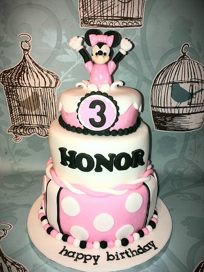 Minnie For Honor - Cake by Cakes galore at 24