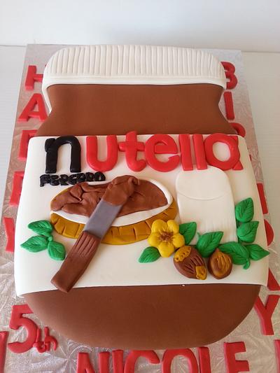 NUTTELA CAKE - Cake by Eva Christina Cakes