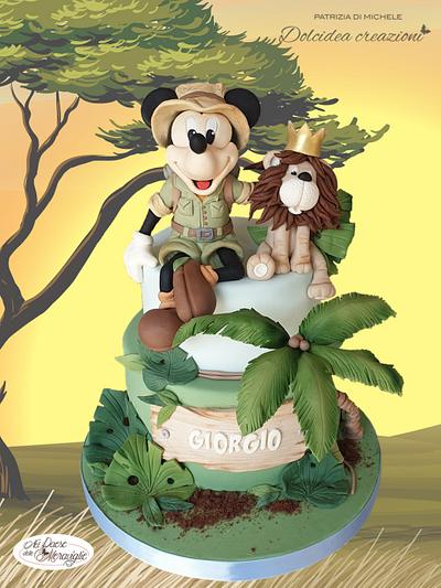 Mickey Mouse Safari - Cake by Dolcidea creazioni