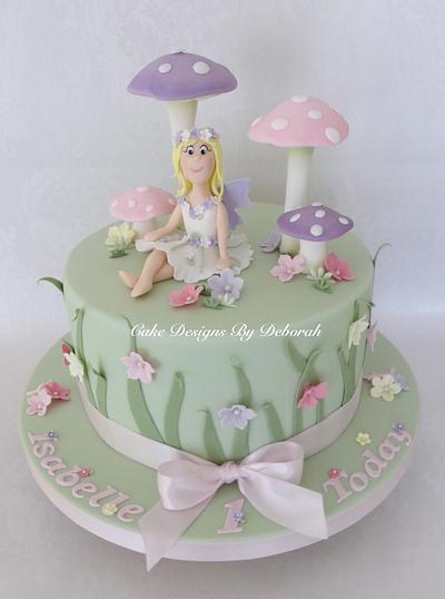 Fairy in the Garden - Cake by Deborah